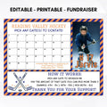 editable printable hockey team competition fundraiser template